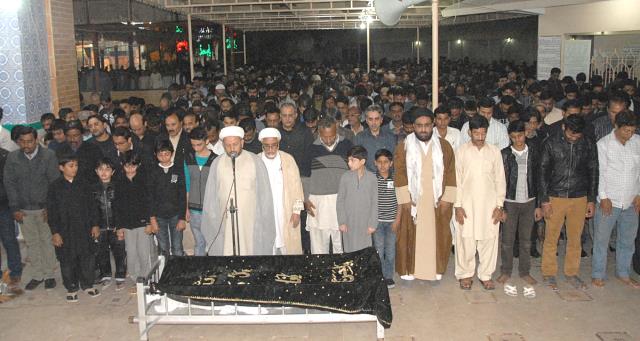 کراچی:مخصوص مکتبۂ فکر کے لوگوں کو چن چن کہ شہید کیا جارہاہے۔ ایم کیو ایم